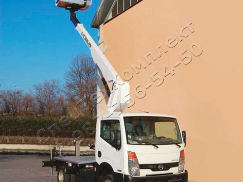 Автовышка 22м на шасси Nissan Cabstar